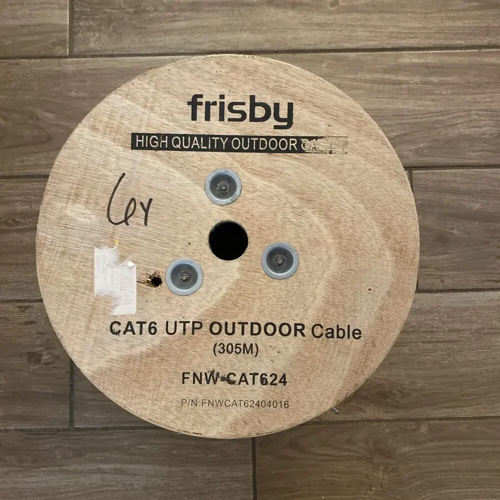 Frisby CAT6 UTP Outdoor Cable FNW-CAT624 Used